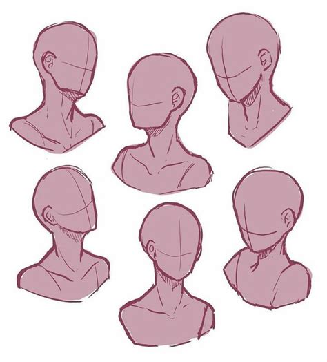 Step 4: Add details to your outlines. . Head drawing poses